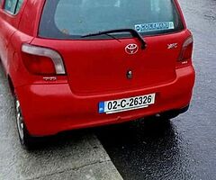 2002 Toyota Yaris petrol  for breaking