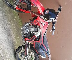 2015 Crf 450r road reg(northern Irish plate)