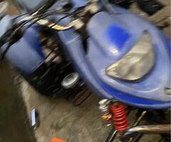 150 cc quad runs mint just few issues