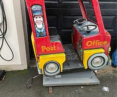 Barn find kiddies ride on machine