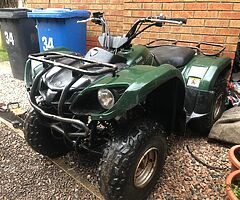 Yamaha grizzly 125cc farm quad