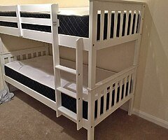 single wooden bunk bed clearance sale(199£)