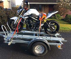 New galvanised Triple bike trailer - Image 5/9