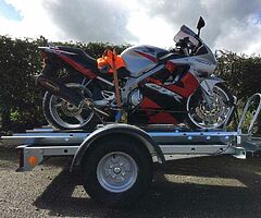 New galvanised Triple bike trailer - Image 6/9