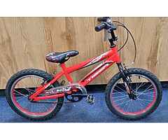 Second hand 18" Tiger Striker Boys Bike Suitable for 5 to 8 year old