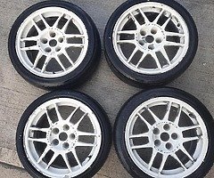 Mitsubishi evo 5 oz racing wheels - Image 3/3