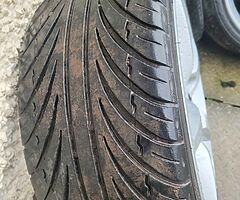 Set of vauxhall sri 5x110 225/40r