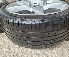 Set of vauxhall sri 5x110 225/40r