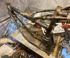 1982 Kawasaki KC 100 frame