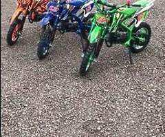 BRAND NEW IN STOCK

⭐️50cc 2 stroke Xtreme sport dirt bikes available get your January sales folks⭐️ - Image 9/9