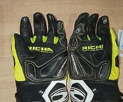 Richa lightweight summer leayher gloves