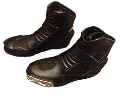 Brand New Real Leather Motorbike Short Boots / Shoes