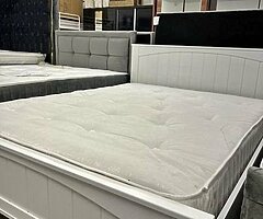 Brand new Double and king size Denver Solid wooden bed frame available with optional mattress!!