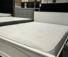 Brand new Double and king size Denver Solid wooden bed frame available with optional mattress!!