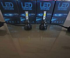 BMW Audi VW Seat Mercedes H7 LED Headlight Bulbs Canbus Error Free 16000LM 72W Super Bright Bulbs - Image 3/4