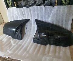 BMW M Sport Performance Carbon Fibre Mirror Caps 1 2 3 4 F20 F30 F32 F34 M2 M3 M4 Wing Mirror Cover