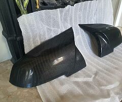 BMW M Sport Performance Carbon Fibre Mirror Caps 1 2 3 4 F20 F30 F32 F34 M2 M3 M4 Wing Mirror Cover