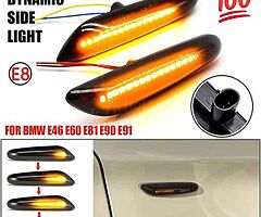 BMW 1 3 5 Series E90 E91 E92 E93 E60 E87 E82 E61 E46 LED Side Marker Indicator Turn Signal Amber - Image 4/4