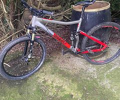 Voodoo canzo full suspension mountain bike mtb