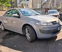 2005 Renault Megane Convertible MANUAL