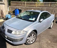 2005 Renault Megane Convertible MANUAL