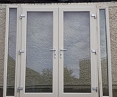 Cream UPVC French