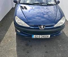 peugeot 206 1.1lx nct 2020