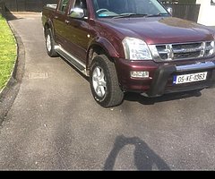 Isuzu Dmax Rodeo crewcab new NCT