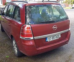 2007 Zafira