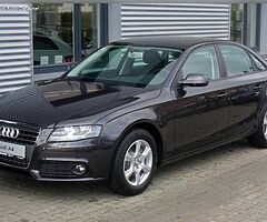 looking for audi A4 2008 2009 or bmw 2008 2009