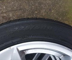 Good tyres with Audi alloys 225/50/17 - Image 3/6