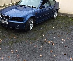 Bmw 318i  e46 for breaking