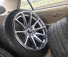 Jr xxr 9.5j 5x112 and 5x114.3 swaps or cash