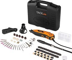 Rotary Tool Tacklife RTD35ACL 135W Multi-Functional Tool with 80 Accessories Kit and 4 Attachments, - Image 6/6