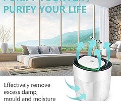 Dehumidifier, Portable Dehumidifier with Silent Mode, Powerful Small Dehumidifier for Bedroom, Bathr - Image 7/8