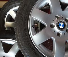 4 BMW car tyres