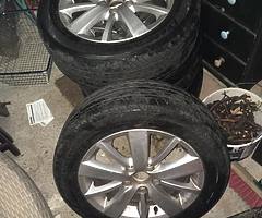 Vw golf alloys 5x112 (mint condition tyres) - Image 6/6