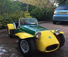 Rare barn find lotus 7 kids scale