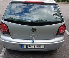 1.2 Vw polo 07 NCT and Taxed .Cheap for insurance and fuel - Image 9/10