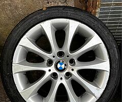17” 5x120 alloy wheels