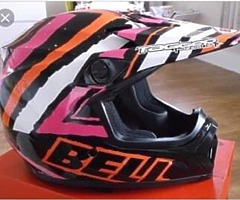 Moto-9 bell helmet size medium adult