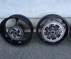 GSXR 600 and 750 wheels