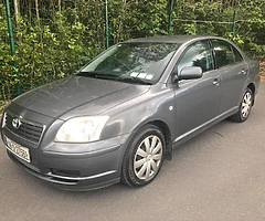 2006 Toyota Avensis 1.6L (BRAND NEW NCT)