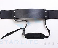 Gym Arm Blaster Training Padded Straps / Weight Lifting Bar. - Image 3/5