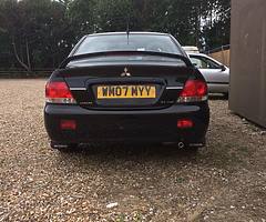 English 07 Mitsubishi Lancer in mint condition 143k miles 1.6 petrol . - Image 2/4