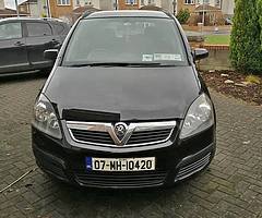 PRICE DROP Vauxhall Zafira 7 seater