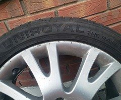 Tyres with alu wheels. - Image 3/5