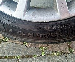 Tyres with alu wheels. - Image 4/5