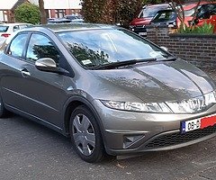 Honda civic 08 petrol 1.3 eco €280 tax per year 120 miles NCT July Tax June Good drive Easy pass NCT