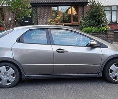 Honda civic 08 petrol 1.3 eco €280 tax per year 120 miles NCT July Tax June Good drive Easy pass NCT - Image 4/10